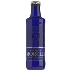   Acqua Morelli forrásvíz 250ml szénsavas egyedi üveg palackban