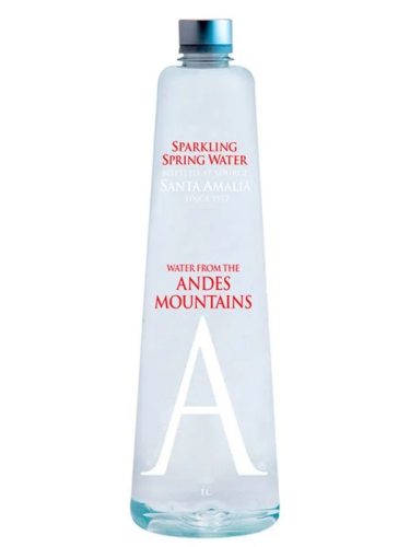 ANDES montain sparkling spring water 0,75l glas bottle