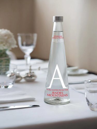 Andes hegyi forrás víz 0,75l szénsavas üveg palackban