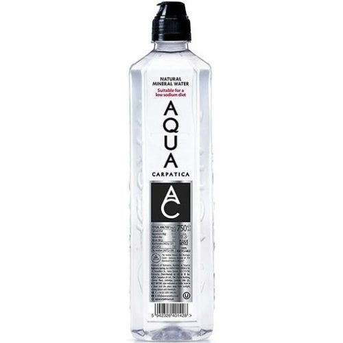 Aqua Carpatica 0,75l still water with sport cap PET bottle