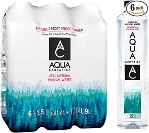 Aqua Carpatica 1,5l mentes ásványvíz PET palackban (visszaváltható, Betéti díjas +50.-Ft)