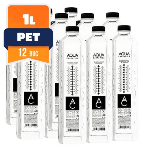 Aqua Carpatica 1l mentes ásványvíz PET palackban (visszaváltható, Betéti díjas +50.-Ft)