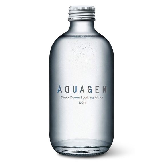 Aquagen (Taiwan) mélytengeri víz 0,33l mentes üveg palackban