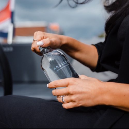 Aquagen (Taiwan) mélytengeri víz 0,33l mentes üveg palackban