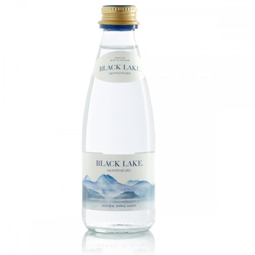 Black Lake forrásvíz 0,25l üveg palackban