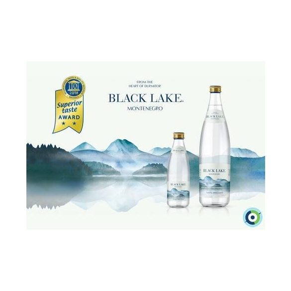 Black Lake forrásvíz 0,25l üveg palackban
