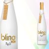 Bling H2O Swarovski mentes forrásvíz üvegben 750ml Silver