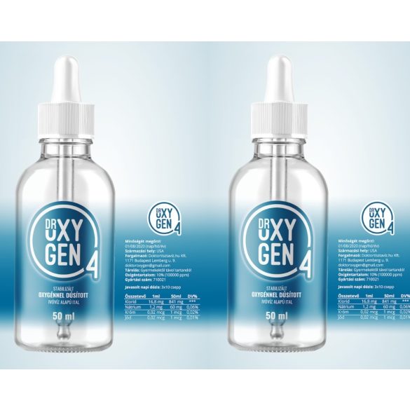 DR.OXYGEN Liquid Stabilized Oxigen 50ml 2PACK
