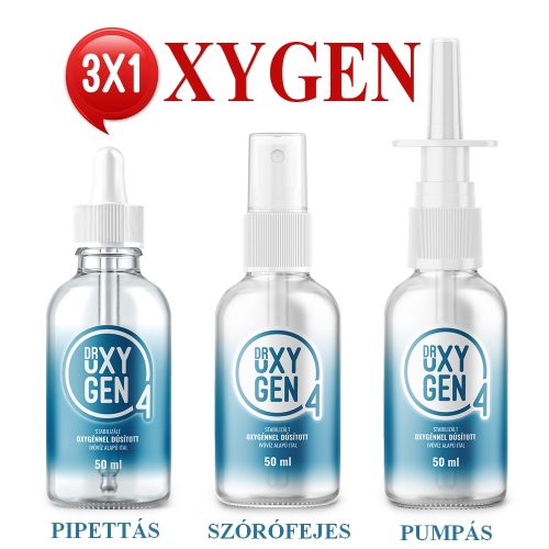 DR.OXYGEN 50ml 3PACK - pipettás,szórófejes,orrspray