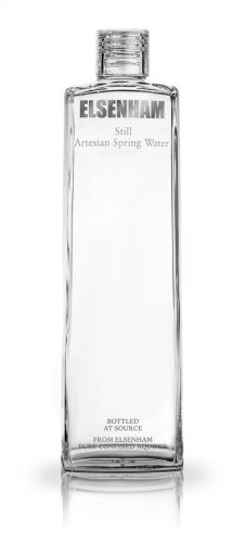 Elsenham ásványvíz 0,75l mentes egyedi üveg palackban