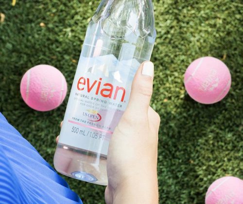 Evian 0,5l mentes ásványvíz PET palackban (visszaváltható, Betéti díjas +50.-Ft )