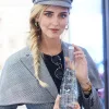 Evian Chiara Ferragni 2017 mentes ásványvíz ÜVEG palackban LIMITED EDITION