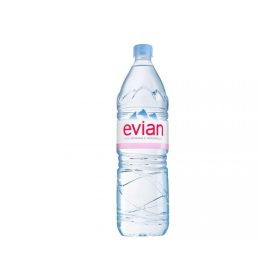   Evian 1,5l mentes ásványvíz PET palackban (visszaváltható, Betéti díjas +50.-Ft)