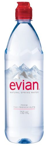 Evian SPORT 0,75l  still water in PET 