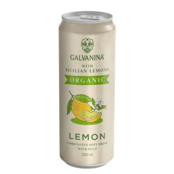   Galvanina 0,33l organic Sicilian lemon carbonated soft drink with pulp