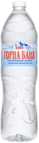 Gorna Bania pH9,4 natural mineral water 1,5l still