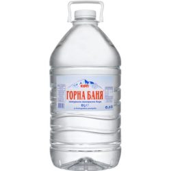 Gorna Bania pH9,4 natural mineral water 6l still