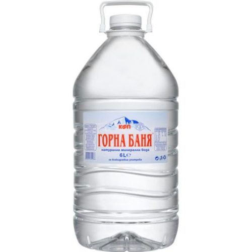 Gorna Bania pH9,4 natural mineral water 6l still