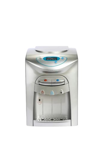 HC-20L 4F Co2 (folyamatos szódás) hálózati asztali vízadagoló berendezés ezüst színben