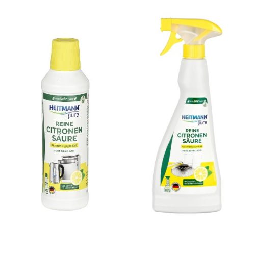 HEITMANN PURE citromsavas Vízkőoldó spray 500ml
