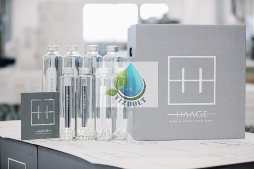 Haage 0,33l mentes ásványvíz üveg palackban