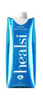 Healsi Spring water 0,25l Tetra Pack blue