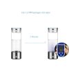 Hydrogen Generator Water Bottle  with SPE/PEM technology and USB charging 350ml