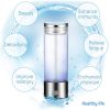 Hydrogen Generator Water Bottle  with SPE/PEM technology and USB charging 350ml