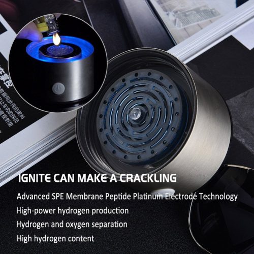 Hydrogen Generator Water Bottle  with SPE/PEM technology and USB charging 350ml