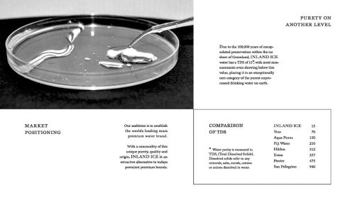 Inland Ice (Grönlandi) jégvíz mentes 0,75l üveg palackban