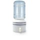 Ceramic Dispenser (white+blue line) HANDMADE