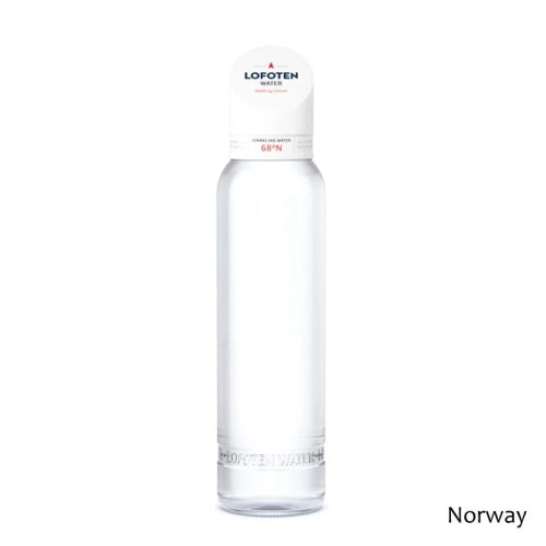Lofoten N°68 ásványvíz szénsavas 888ml üveg palackban