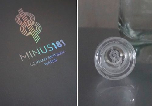 Minus 181 mentes ásványvíz üvegben 0,681 l