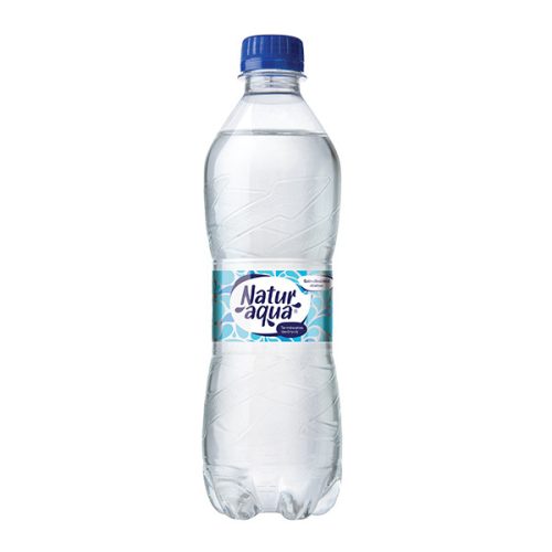 Natur Aqua natural mineral water 0,5l sparkling in PET bottle
