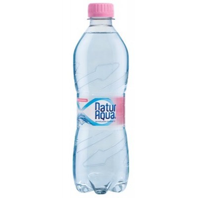 Natur Aqua natural mineral water 0,5l still in PET bottle