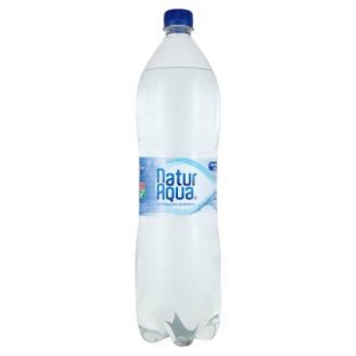 Natur Aqua natural mineral water 1,5l sparkling in PET bottle