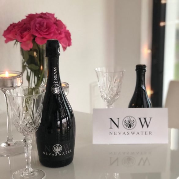 Nevas Water- Premium Cuvée Water 1,5l sparkling water in glass