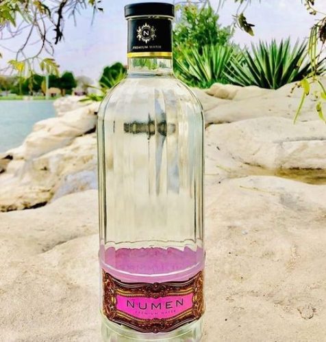 Numen ásványvíz mentes 1l egyedi üveg palackban