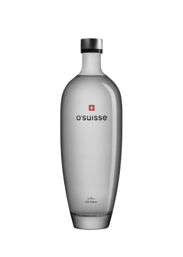 OSUISSE 0,75l mentes forrásvíz elegáns üveg palackban