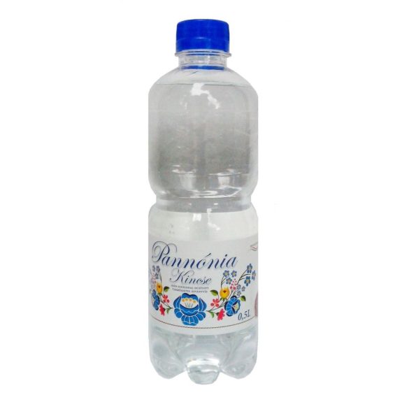 Pannónia Kincse pH7,9 natural mineral water 0,5l sparkling in PET bottle