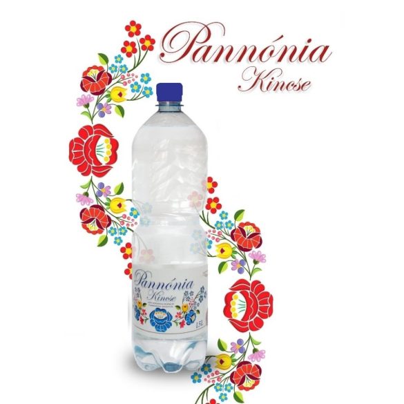 Pannónia Kincse pH7,9 natural mineral water 1,5l sparkling in PET bottle