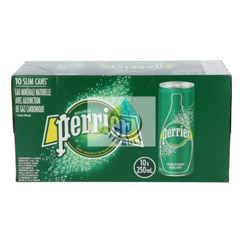 Perrier mineral water 0,,25l sparkling in ALU can