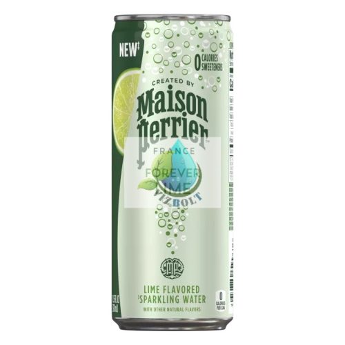 Perrier mineral water 0,25l lime sparkling in ALU can