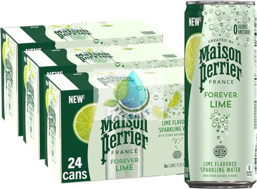 Perrier mineral water 0,25l lime sparkling in ALU can