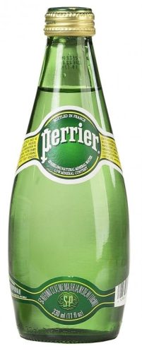 Perrier mineral water 0,33l sparkling in glass