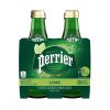 Perrier mineral water 0,33l lime sparkling in glass