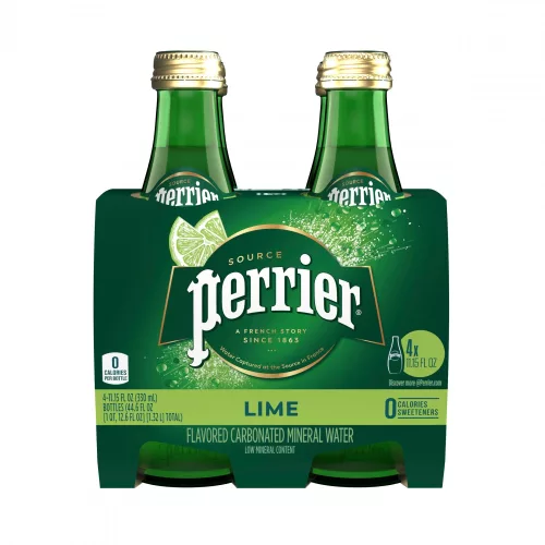 Perrier 0,33l zöld citromos szénsavas ásványvíz üvegben - AKCIÓ a készlet erejéig! (DRS visszaváltható, Betéti díjas +50.-Ft)