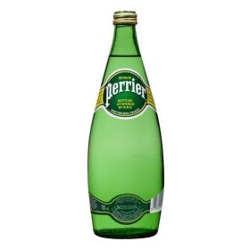 Perrier mineral water 0,75l sparkling in glass