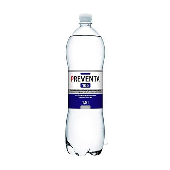 Preventa-105 reduced deuterium 1,5l sparkling water