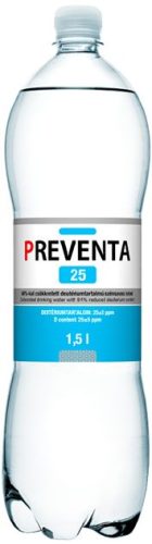 Preventa-25 reduced deuterium 1,5l sparkling water